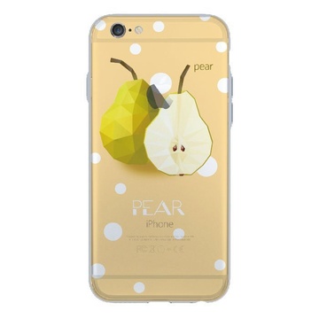 Купить Чехол с рисунком WK Pear желтый для iPhone 6/6S по лучшей цене в Украине 🔔 ,  наш интернет - магазин гарантирует качество и быструю доставку вашего заказа 🚀