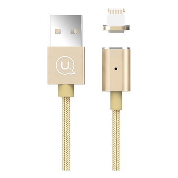 Купити Кабель USB Usams US-SJ132 Магнітний Lightning Gold за найкращою ціною в Україні 🔔, наш інтернет - магазин гарантує якість і швидку доставку вашого замовлення 🚀