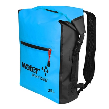 Купить Водонепроницаемый рюкзак Outdoor Waterproof Swimming Bag 25L Blue по лучшей цене в Украине 🔔 ,  наш интернет - магазин гарантирует качество и быструю доставку вашего заказа 🚀