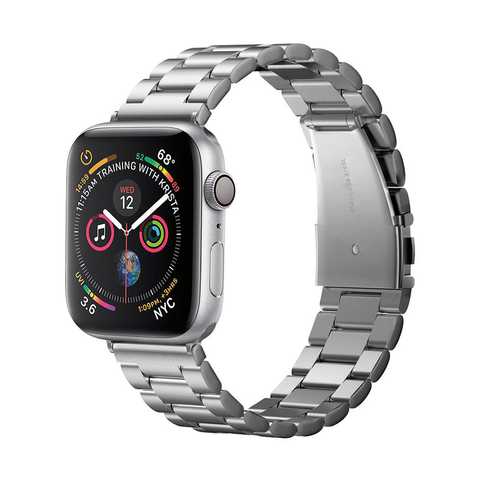 Металевий ремінець Spigen Watch Band Modern Fit для Apple Watch 44mm SE | 6  | 5 | 4