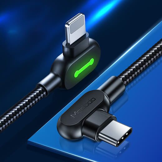 Купити Зарядний кабель для iPhone Mcdodo PD Fast USB Charging-C to Lightning LED-індикацією 1.2 m за найкращою ціною в Україні 🔔, наш інтернет - магазин гарантує якість і швидку доставку вашого замовлення 🚀