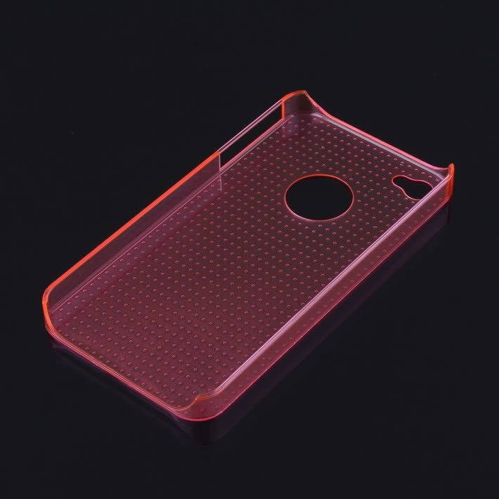 Купити Рожевий прозорий пластиковий чохол oneLounge Dotted для iPhone 4 | 4S за найкращою ціною в Україні 🔔, наш інтернет - магазин гарантує якість і швидку доставку вашого замовлення 🚀