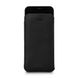 Черный кожаный чехол-карман Sena UltraSlim Black для iPhone 12 Pro Max