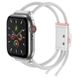 Ремешок Baseus Let's Go Cord Watch Strap белый + розовый для Apple Watch Series 3/4/5/6/SE 38mm/40mm