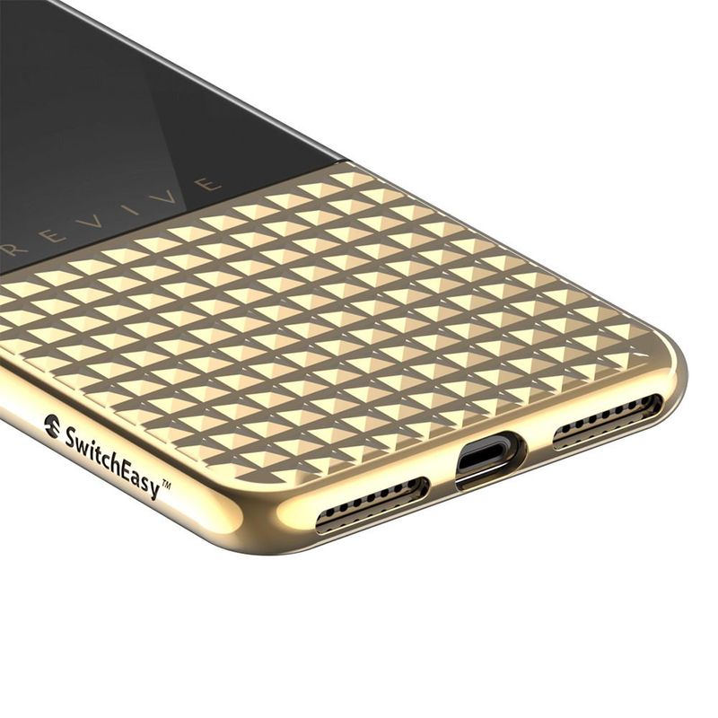 Купить 3D чехол SwitchEasy Revive золотой для iPhone 8 Plus/7 Plus по лучшей цене в Украине 🔔 ,  наш интернет - магазин гарантирует качество и быструю доставку вашего заказа 🚀