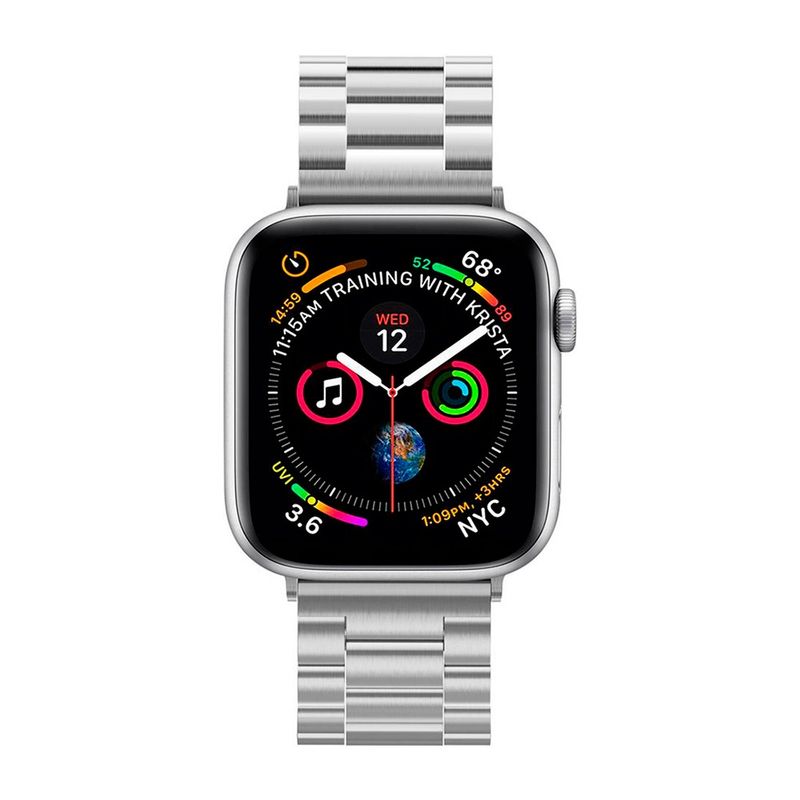 Купить Металлический ремешок Spigen Watch Band Modern Fit для Apple Watch 44mm SE | 6 | 5 | 4 по лучшей цене в Украине 🔔 ,  наш интернет - магазин гарантирует качество и быструю доставку вашего заказа 🚀