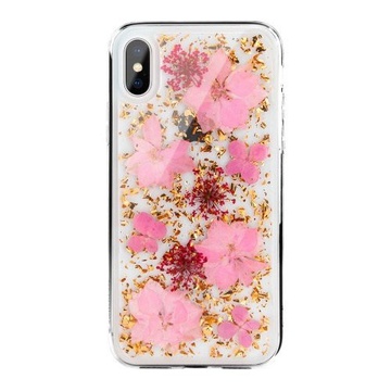 Купити Чохол SwitchEasy Flash Lucious прозорий з рожевими квітами для iPhone X/XS за найкращою ціною в Україні 🔔, наш інтернет - магазин гарантує якість і швидку доставку вашого замовлення 🚀