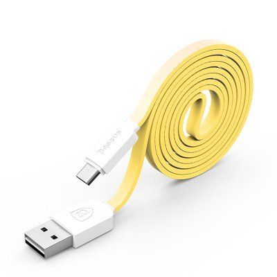 Купити Micro-USB кабель Baseus String 1м, желтый + белый за найкращою ціною в Україні 🔔, наш інтернет - магазин гарантує якість і швидку доставку вашого замовлення 🚀