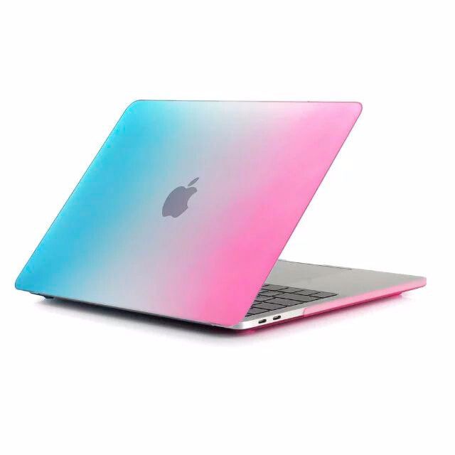 Купить Пластиковый чехол oneLounge Rainbow Blue | Pink для Macbook Pro 15" (2016 | 2017 | 2018) по лучшей цене в Украине 🔔 ,  наш интернет - магазин гарантирует качество и быструю доставку вашего заказа 🚀