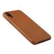 Кожаный чехол iLoungeMax Leather Case Saddle Brown для iPhone XR OEM