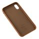 Кожаный чехол iLoungeMax Leather Case Saddle Brown для iPhone XR OEM