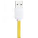 Micro-USB кабель Baseus String 1м, желтый + белый