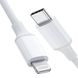 Зарядный кабель для iPhone | iPad iLoungeMax USB-C to Lightning PD 18W 0.25m