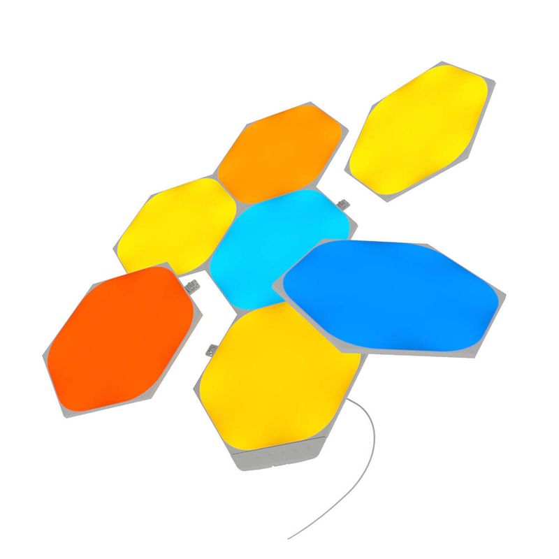 Купити Розумна система освітлення Nanoleaf Shapes Hexagons Smarter Kit 7 Panels HomeKit за найкращою ціною в Україні 🔔, наш інтернет - магазин гарантує якість і швидку доставку вашого замовлення 🚀