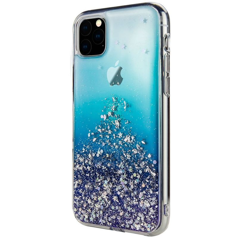 Купити Чохол з блискітками SwitchEasy Starfield Crystal синій для iPhone 11 Pro Max за найкращою ціною в Україні 🔔, наш інтернет - магазин гарантує якість і швидку доставку вашого замовлення 🚀