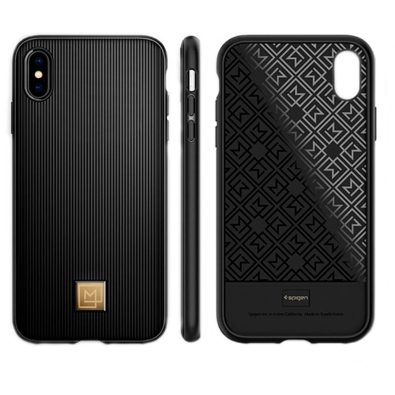 Купить Защитный чехол Spigen Case La Manon Classy Black для iPhone XS Max по лучшей цене в Украине 🔔 ,  наш интернет - магазин гарантирует качество и быструю доставку вашего заказа 🚀