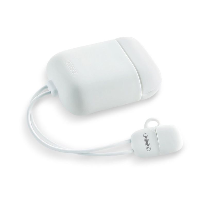 Купити Силіконовий чохол Remax RC-A6 для навушників Apple AirPods з Lightning кабелем за найкращою ціною в Україні 🔔, наш інтернет - магазин гарантує якість і швидку доставку вашого замовлення 🚀