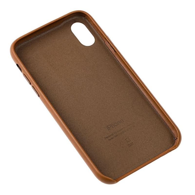 Купить Кожаный чехол iLoungeMax Leather Case Saddle Brown для iPhone XR OEM по лучшей цене в Украине 🔔 ,  наш интернет - магазин гарантирует качество и быструю доставку вашего заказа 🚀