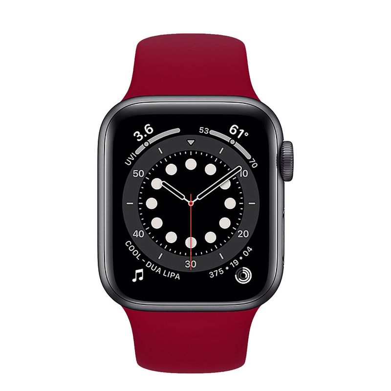 Купити Ремінець oneLounge Sport Band 38mm | 40mm Rose Red Apple Watch SE| 6 | 5 | 4 | 3 | 2 | 1 OEM за найкращою ціною в Україні 🔔, наш інтернет - магазин гарантує якість і швидку доставку вашого замовлення 🚀