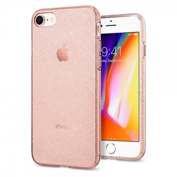 Купить Чехол Spigen Liquid Crystal Glitter Rose Quartz для iPhone 7 | 8 | SE 2020 по лучшей цене в Украине 🔔 ,  наш интернет - магазин гарантирует качество и быструю доставку вашего заказа 🚀