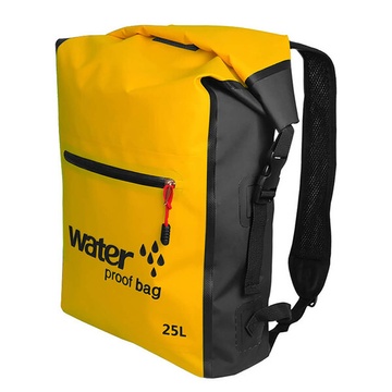 Купить Водонепроницаемый рюкзак Outdoor Waterproof Swimming Bag 25L Yellow по лучшей цене в Украине 🔔 ,  наш интернет - магазин гарантирует качество и быструю доставку вашего заказа 🚀