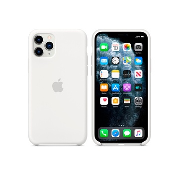 Купити Силіконовий чохол Apple Silicone Case White (MWYL2) для iPhone Pro 11 за найкращою ціною в Україні 🔔, наш інтернет - магазин гарантує якість і швидку доставку вашого замовлення 🚀
