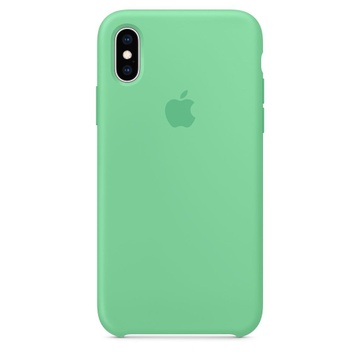 Купити Чохол HC Silicone Case для Apple iPhone X/XS Spearmint Green Без бренду за найкращою ціною в Україні 🔔, наш інтернет - магазин гарантує якість і швидку доставку вашого замовлення 🚀