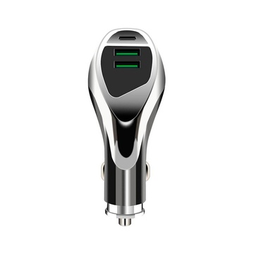 Купить Быстрое автомобильное зарядное устройство oneLounge Quick Charge 4.0 + USB-C PD 48W по лучшей цене в Украине 🔔 ,  наш интернет - магазин гарантирует качество и быструю доставку вашего заказа 🚀