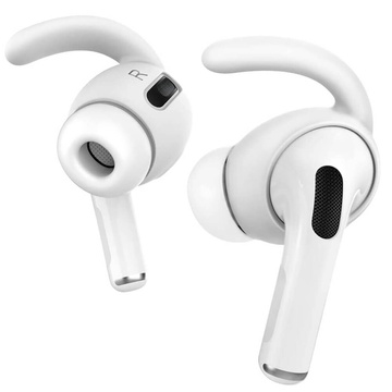 Купить Силиконовые накладки для AirPods Pro oneLounge AhaStyle Ear Hooks White по лучшей цене в Украине 🔔 ,  наш интернет - магазин гарантирует качество и быструю доставку вашего заказа 🚀