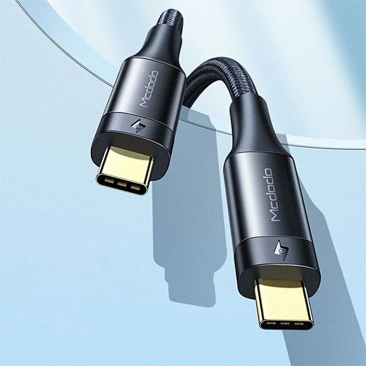 Купити Кабель для зарядки McDodo Thunderbolt 3 USB-C to USB-C 100W 0.8m за найкращою ціною в Україні 🔔, наш інтернет - магазин гарантує якість і швидку доставку вашого замовлення 🚀