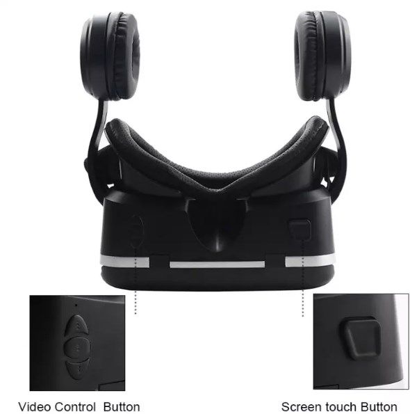 Купить Очки виртуальной реальности Shinecon VR SC-G04E Black по лучшей цене в Украине 🔔 ,  наш интернет - магазин гарантирует качество и быструю доставку вашего заказа 🚀