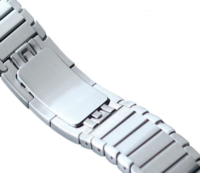 Купить Металический ремешок oneLounge Stainless Metal Strap Black для Apple Watch 42mm | 44mm по лучшей цене в Украине 🔔 ,  наш интернет - магазин гарантирует качество и быструю доставку вашего заказа 🚀