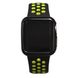 Силіконовий чохол Coteetci чорний для Apple Watch 3/2 42мм