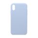 Силиконовый чехол WK Design Moka синий для iPhone XS Max
