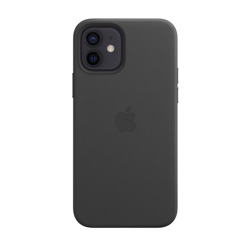 Купити Чорний шкіряний чохол Apple Leather Case with MagSafe Black (MHKA3) для iPhone 12 mini за найкращою ціною в Україні 🔔, наш інтернет - магазин гарантує якість і швидку доставку вашого замовлення 🚀