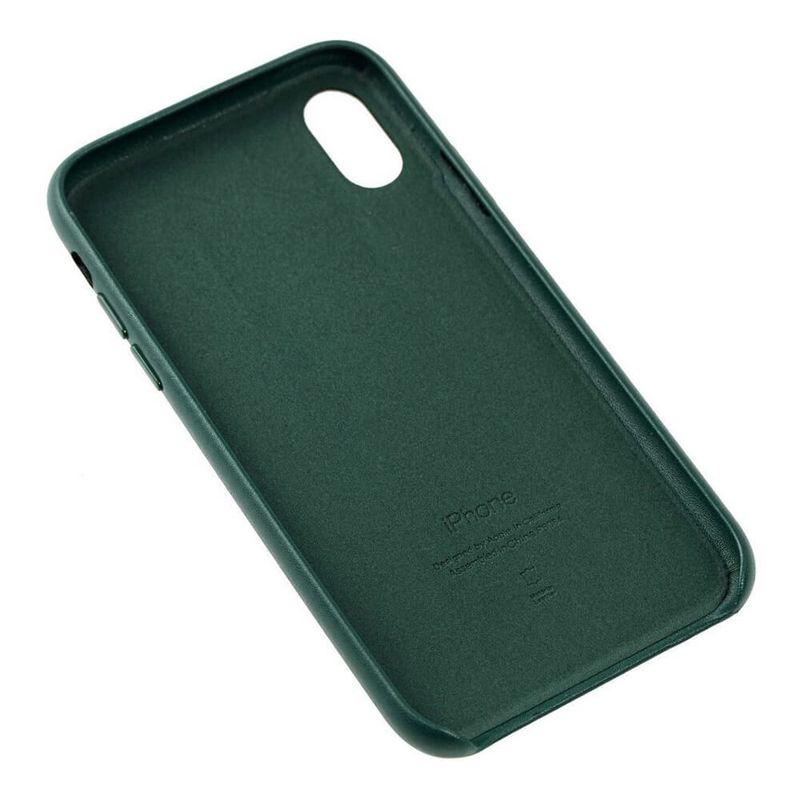 Купить Кожаный чехол iLoungeMax Leather Case Forest Green для iPhone XR OEM по лучшей цене в Украине 🔔 ,  наш интернет - магазин гарантирует качество и быструю доставку вашего заказа 🚀
