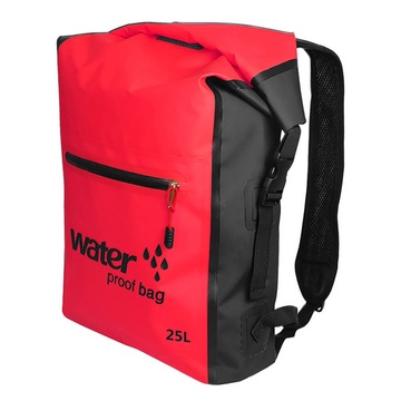 Купить Водонепроницаемый рюкзак Outdoor Waterproof Swimming Bag 25L Red по лучшей цене в Украине 🔔 ,  наш интернет - магазин гарантирует качество и быструю доставку вашего заказа 🚀