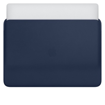 Купить Кожаный чехол Apple Leather Sleeve Midnight Blue (MWVC2) для MacBook Pro 16" по лучшей цене в Украине 🔔 ,  наш интернет - магазин гарантирует качество и быструю доставку вашего заказа 🚀