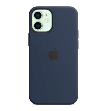 Купить Силиконовый чехол Apple Silicone Case MagSafe Deep Navy (MHKU3) для iPhone 12 mini (Витринный образец) по лучшей цене в Украине 🔔 ,  наш интернет - магазин гарантирует качество и быструю доставку вашего заказа 🚀