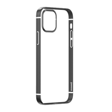Купить Силиконовый чехол Baseus Shining Case (Anti-fall) Black для iPhone 12 | 12 Pro по лучшей цене в Украине 🔔 ,  наш интернет - магазин гарантирует качество и быструю доставку вашего заказа 🚀