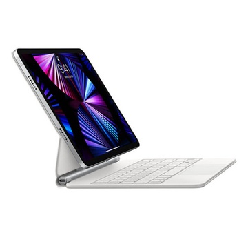 Чехол-клавиатура Apple Magic Keyboard White (MJQL3) для iPad Pro 12.9" M1 2021 | 2020 | 2018 US English