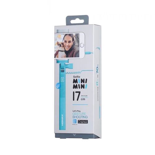Купити Монопод Momax Selfie Mini Mini Blue 17см за найкращою ціною в Україні 🔔, наш інтернет - магазин гарантує якість і швидку доставку вашого замовлення 🚀