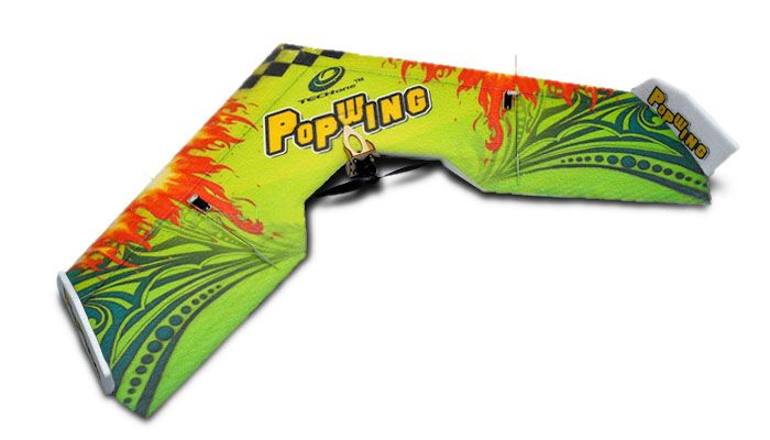 Купить Летающее крыло TechOne Popwing 900мм EPP ARF (зеленый) по лучшей цене в Украине 🔔 ,  наш интернет - магазин гарантирует качество и быструю доставку вашего заказа 🚀