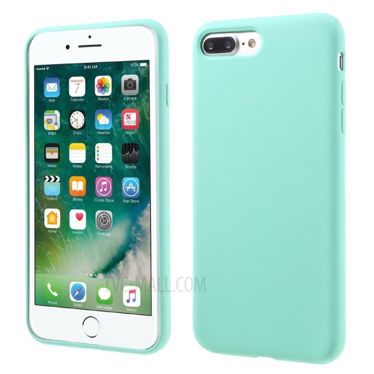 Купить Силиконовый чехол Coteetci Silicone голубой для iPhone 8 Plus/7 Plus по лучшей цене в Украине 🔔 ,  наш интернет - магазин гарантирует качество и быструю доставку вашего заказа 🚀