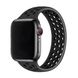 Силиконовый монобраслет iLoungeMax Solo Loop Nike Black | Black для Apple Watch 38mm | 40mm Size L