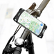 Велодержатель для телефона на руль Usams US-ZJ053 Silicon Phone Holder Black3 Bicycle