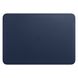 Кожаный чехол Apple Leather Sleeve Midnight Blue (MWVC2) для MacBook Pro 16"