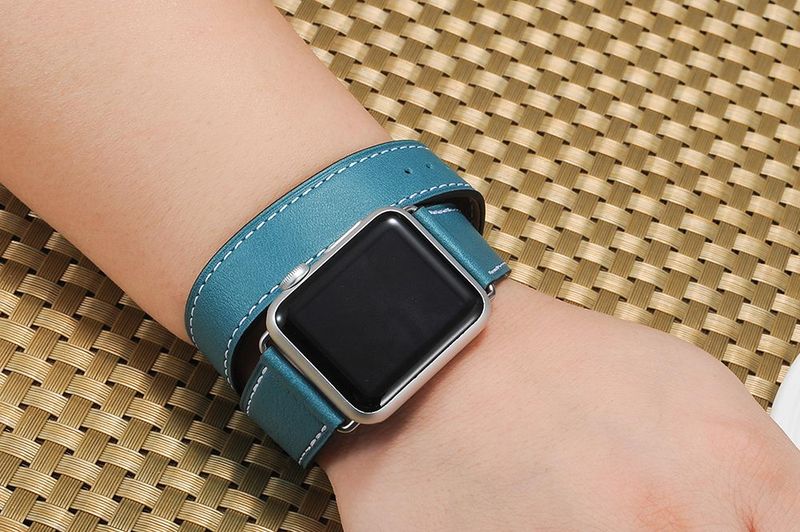 Купить Ремешок для Apple Watch 42/44 мм - Coteetci W9 голубой по лучшей цене в Украине 🔔 ,  наш интернет - магазин гарантирует качество и быструю доставку вашего заказа 🚀