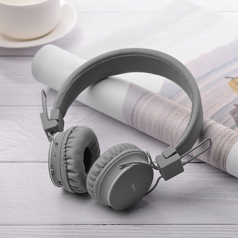 Купити Бездротові Bluetooth навушники Hoco W19 Easy move Gray за найкращою ціною в Україні 🔔, наш інтернет - магазин гарантує якість і швидку доставку вашого замовлення 🚀