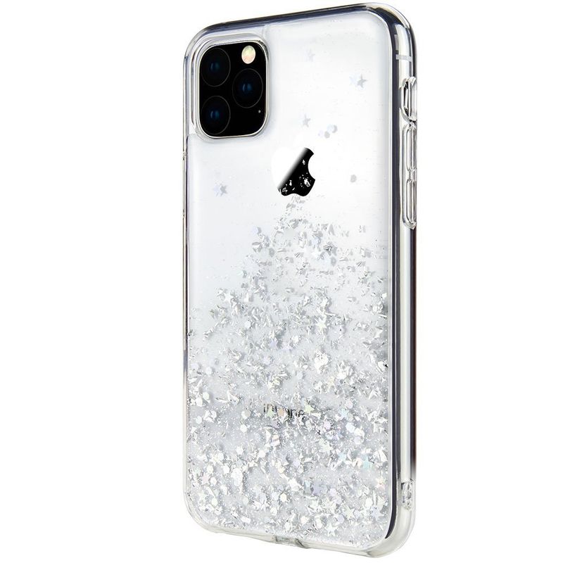 Купить Чехол с блестками SwitchEasy Starfield прозрачный для iPhone 11 Pro Max по лучшей цене в Украине 🔔 ,  наш интернет - магазин гарантирует качество и быструю доставку вашего заказа 🚀